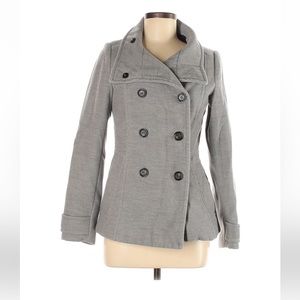 Gray H&M peacoat